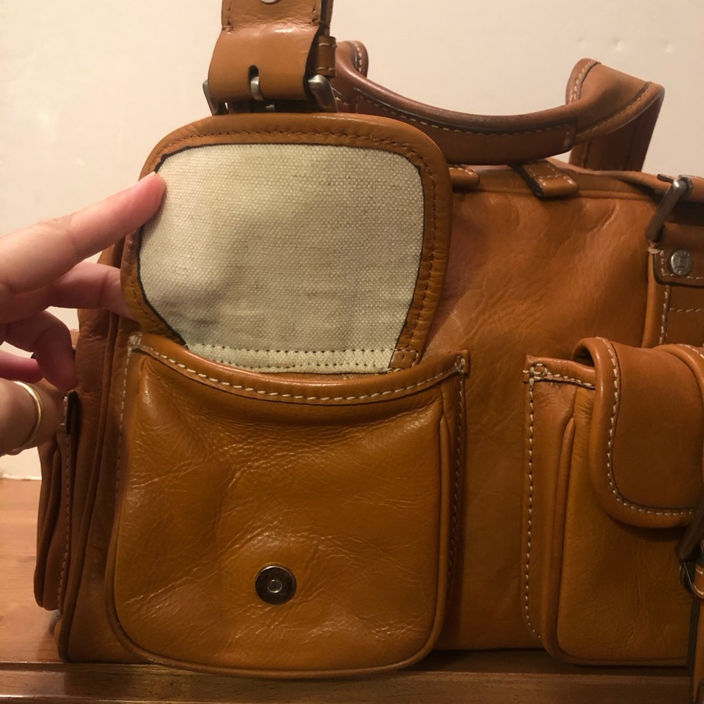Michael Kors leather luggage satchel - Picture 4 of 8